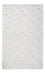 Tapis en laine - 94 x 60 cm - gris clair