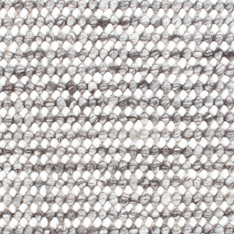 Tapis en laine - 94 x 60 cm - gris