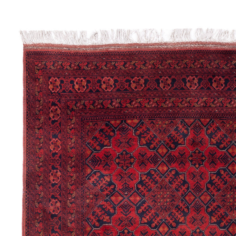 Tapis afghan - 288 x 193 cm - rouge