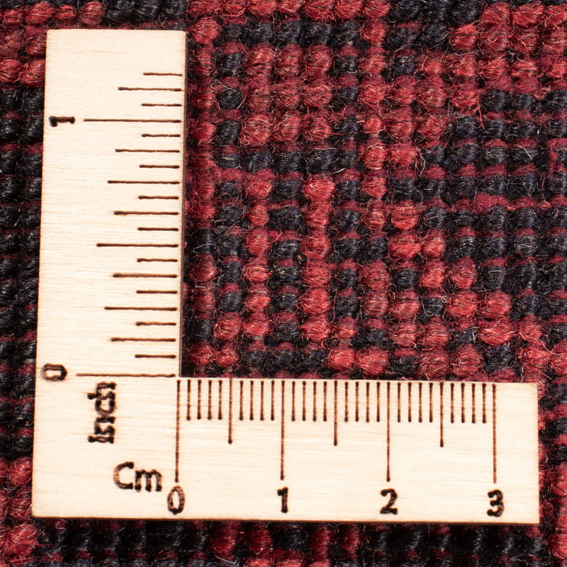 Tapis afghan - 288 x 193 cm - rouge