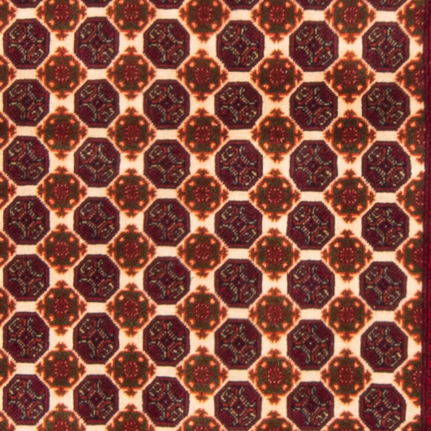 Tapis de couloir Tapis afghan - 287 x 90 cm - beige