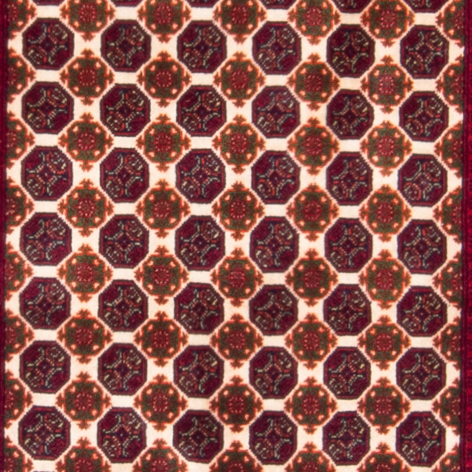 Tapis de couloir Tapis afghan - 287 x 88 cm - beige