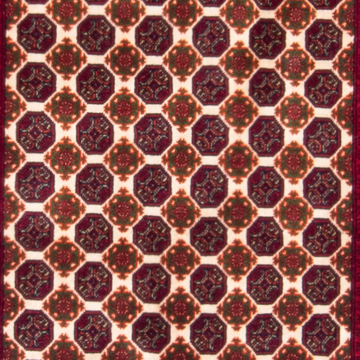 Tapis de couloir Tapis afghan - 287 x 88 cm - beige