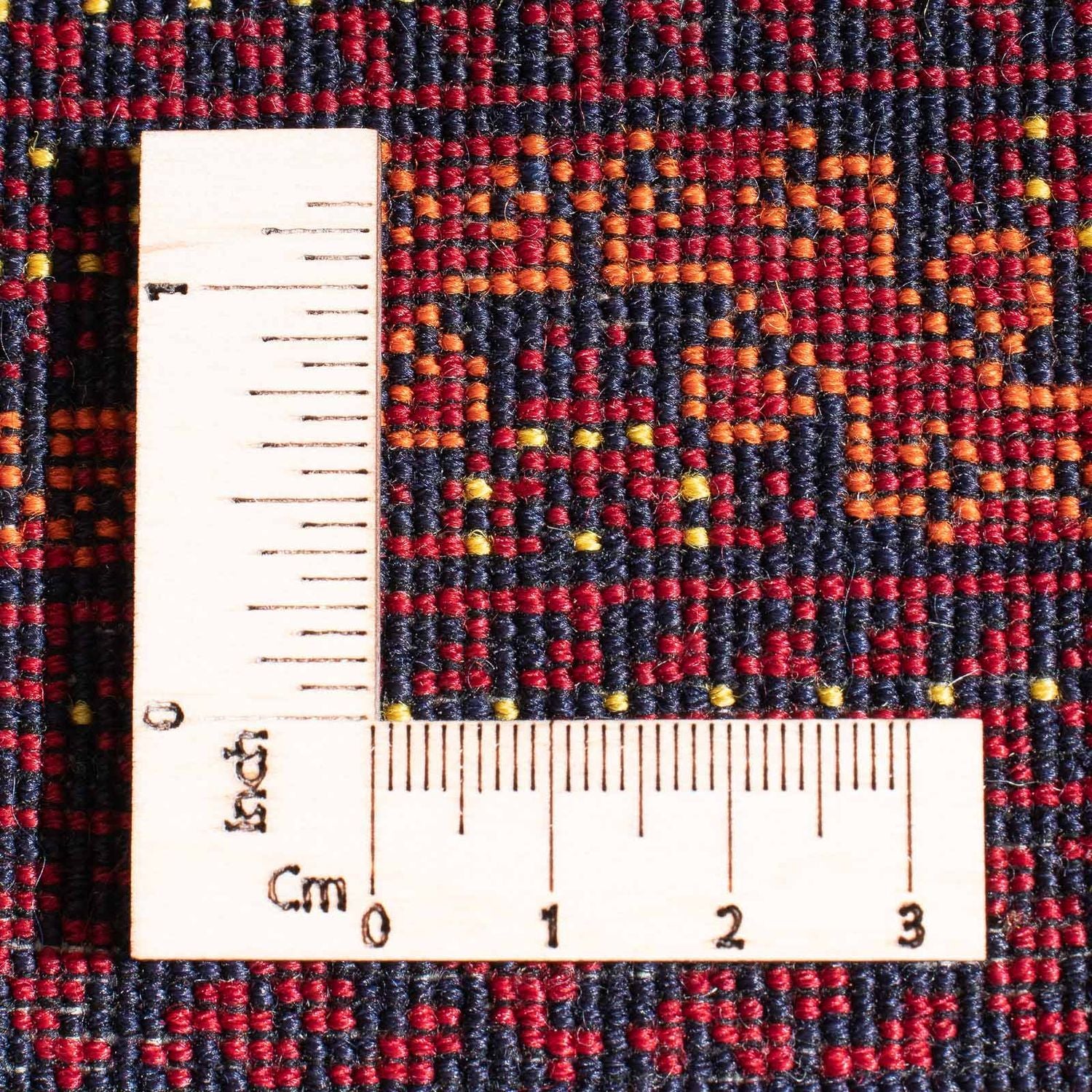 Tapis afghan - 294 x 194 cm - rouge