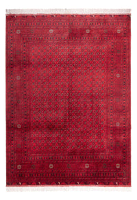 Tapis afghan - 343 x 248 cm - rouge
