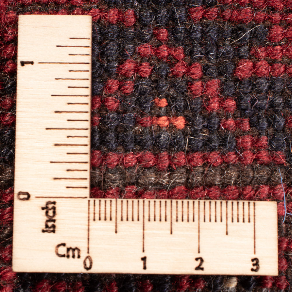 Tapis afghan - Boukhara - 293 x 194 cm - rouge