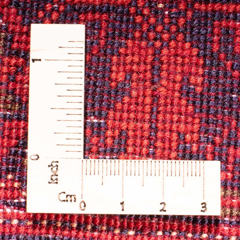 Tapis afghan - 295 x 194 cm - rouge