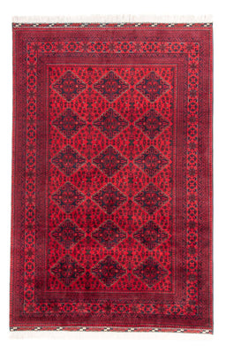 Tapis afghan - 285 x 198 cm - rouge