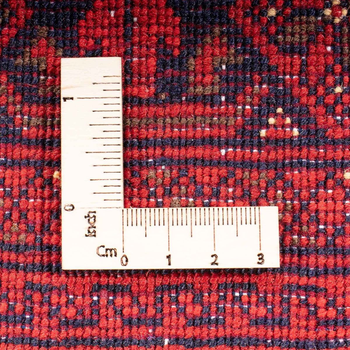 Tapis afghan - 285 x 198 cm - rouge