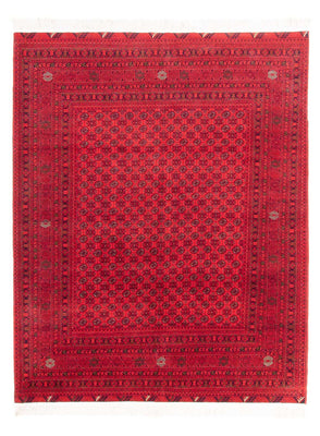 Tapis afghan - 289 x 200 cm - rouge