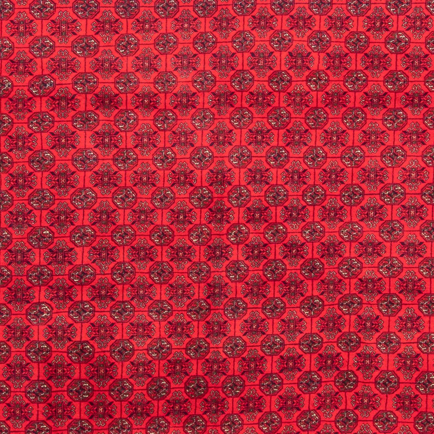 Tapis afghan - 289 x 200 cm - rouge