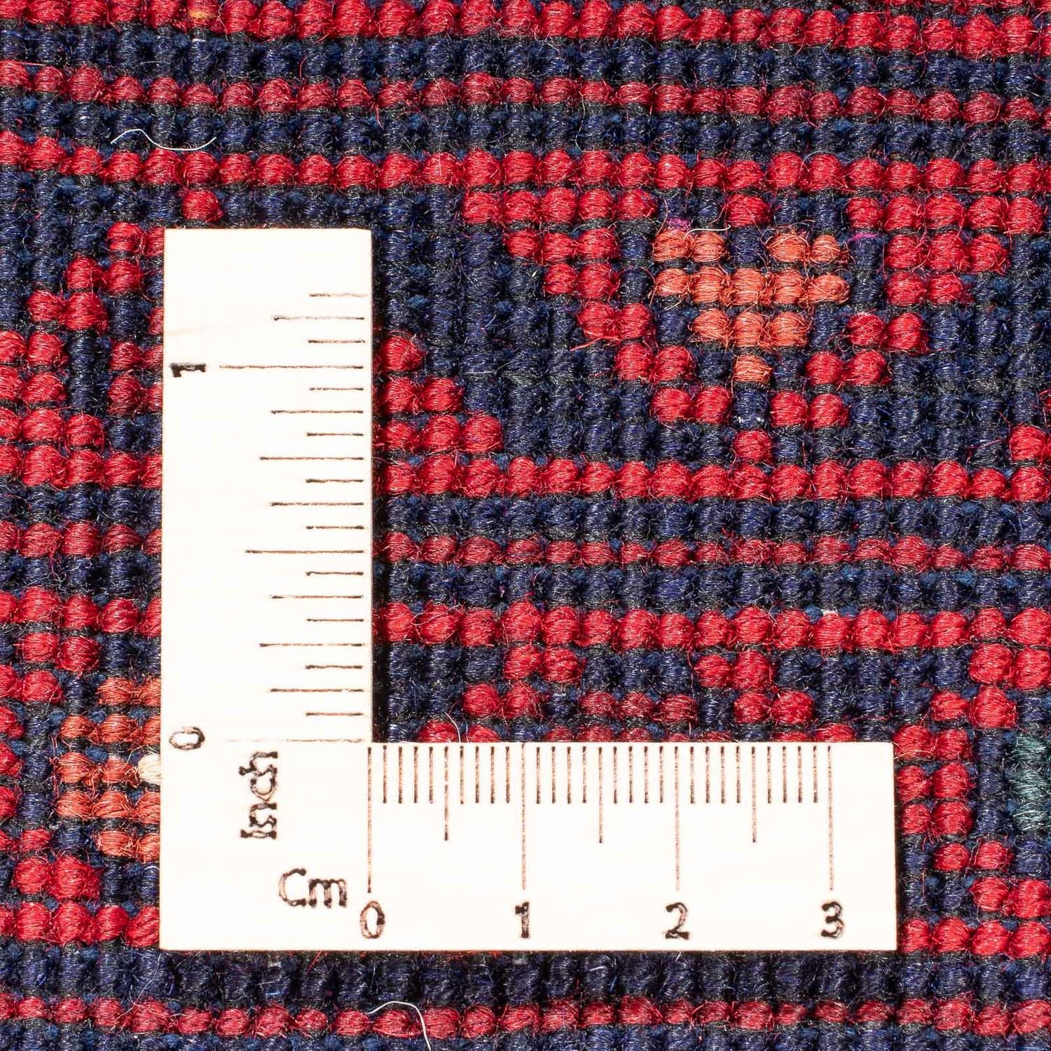 Tapis afghan - 298 x 198 cm - rouge
