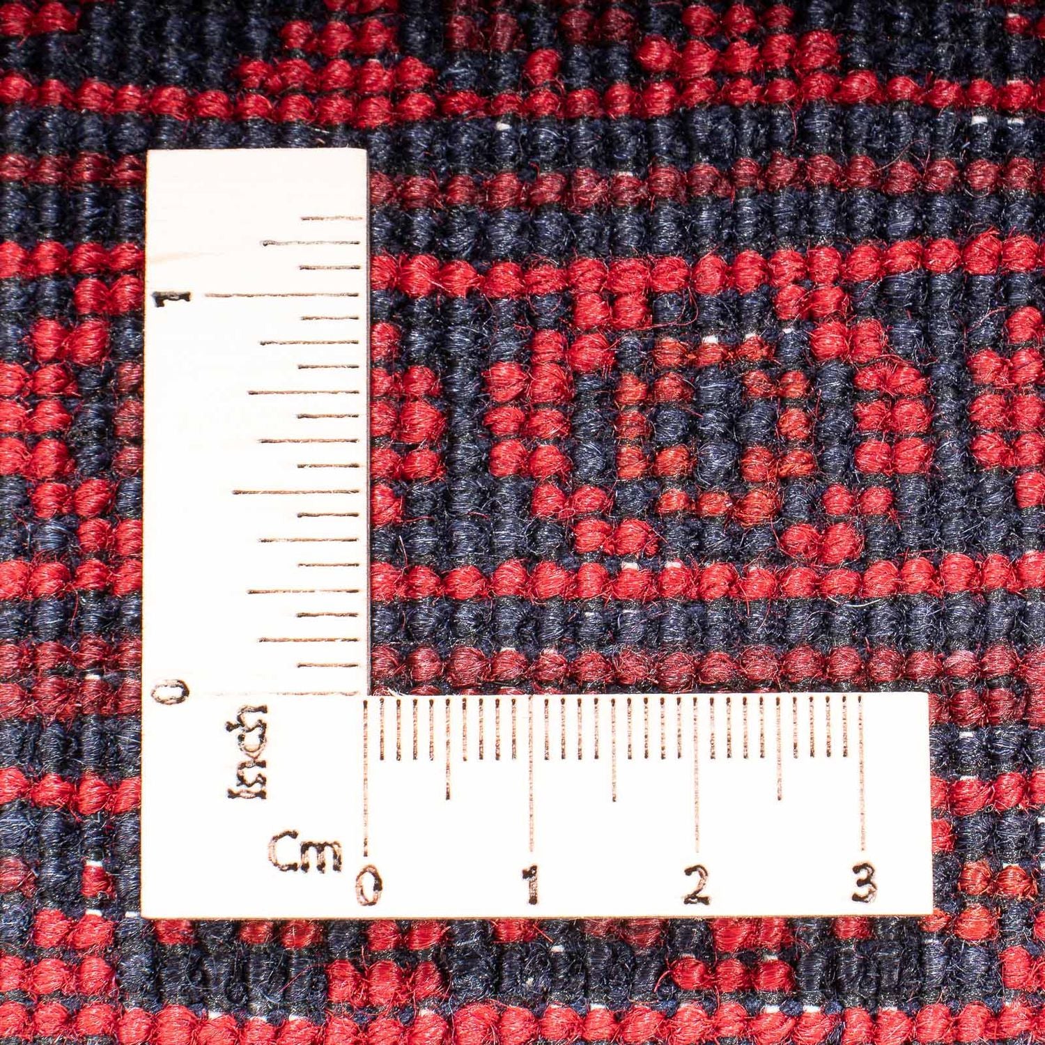 Tapis afghan - 293 x 196 cm - rouge