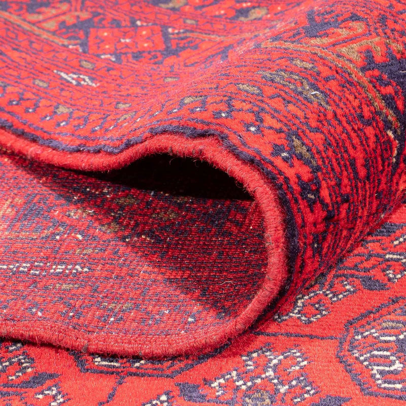 Tapis afghan - 387 x 298 cm - rouge