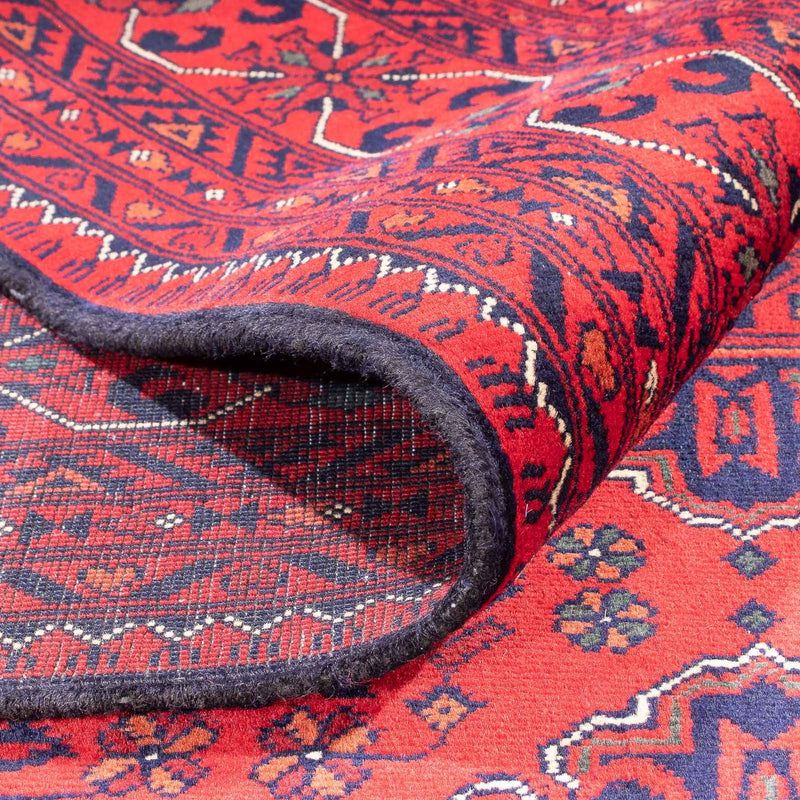 Tapis afghan - 414 x 292 cm - rouge