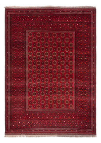Tapis afghan - Boukhara - 274 x 198 cm - rouge