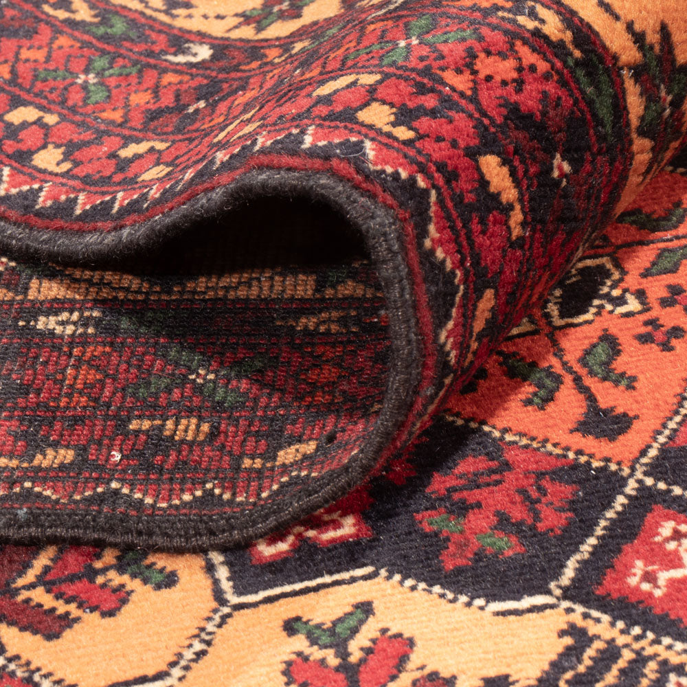 Tapis afghan - 284 x 199 cm - beige foncé