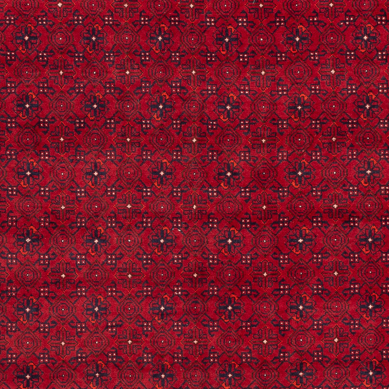 Tapis afghan - 296 x 193 cm - rouge