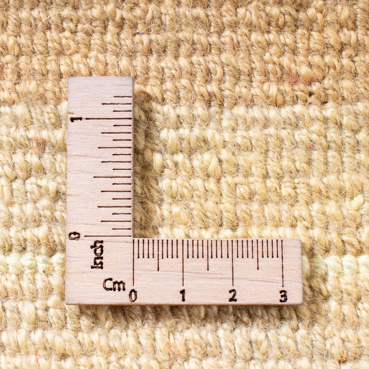 Tapis Népalais - 242 x 166 cm - beige clair