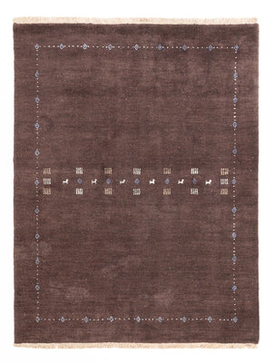 Tapis Gabbeh - Loribaft Persan - 230 x 160 cm - beige foncé