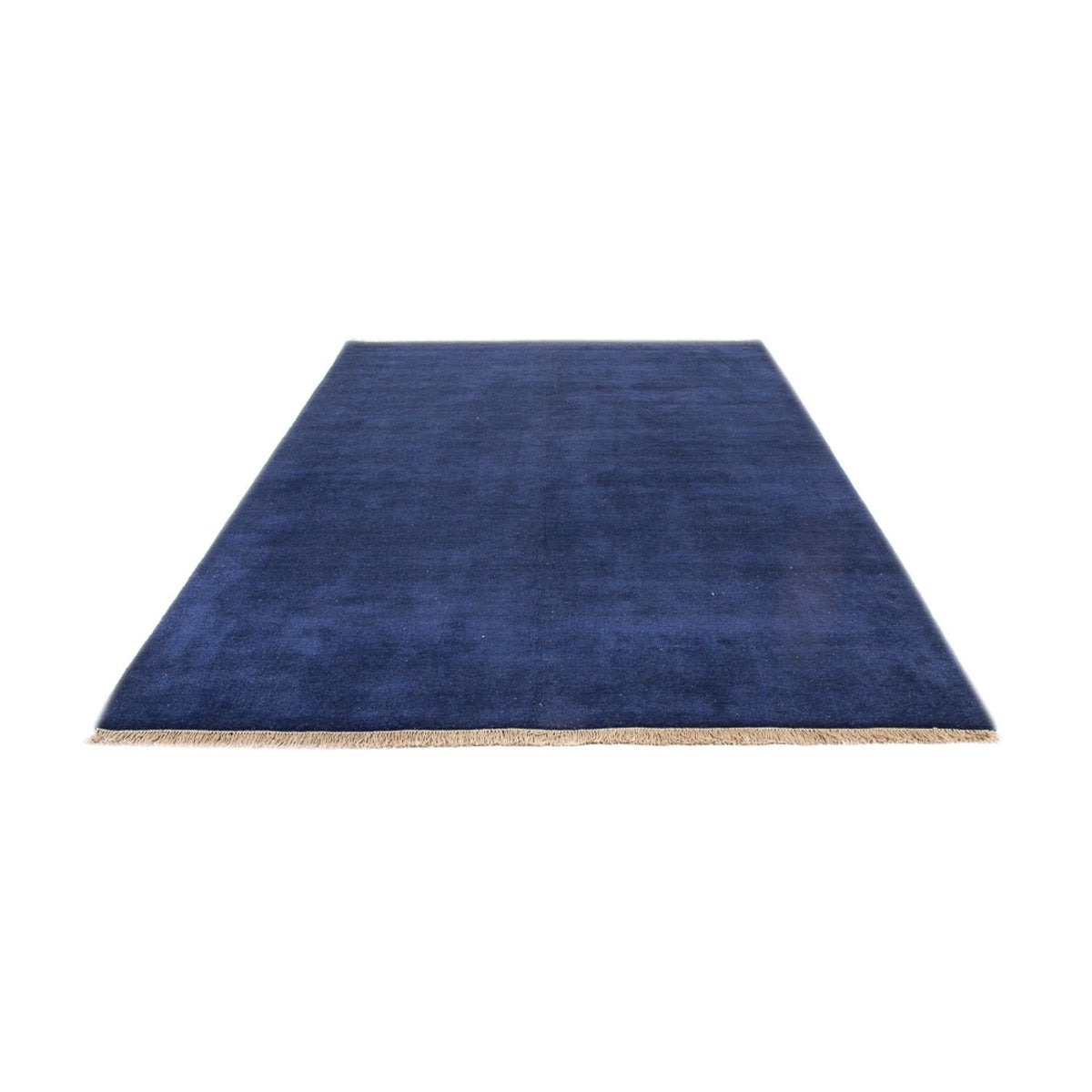Tapis Gabbeh - Loribaft Persan - 300 x 200 cm - bleu foncé