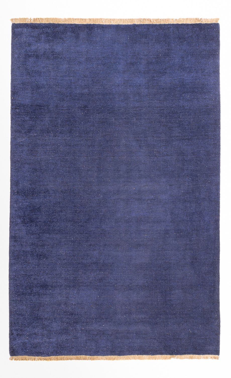 Tapis Gabbeh - Loribaft Persan - 300 x 200 cm - bleu foncé