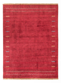 Tapis Gabbeh - Loribaft Persan - 300 x 240 cm - rouge