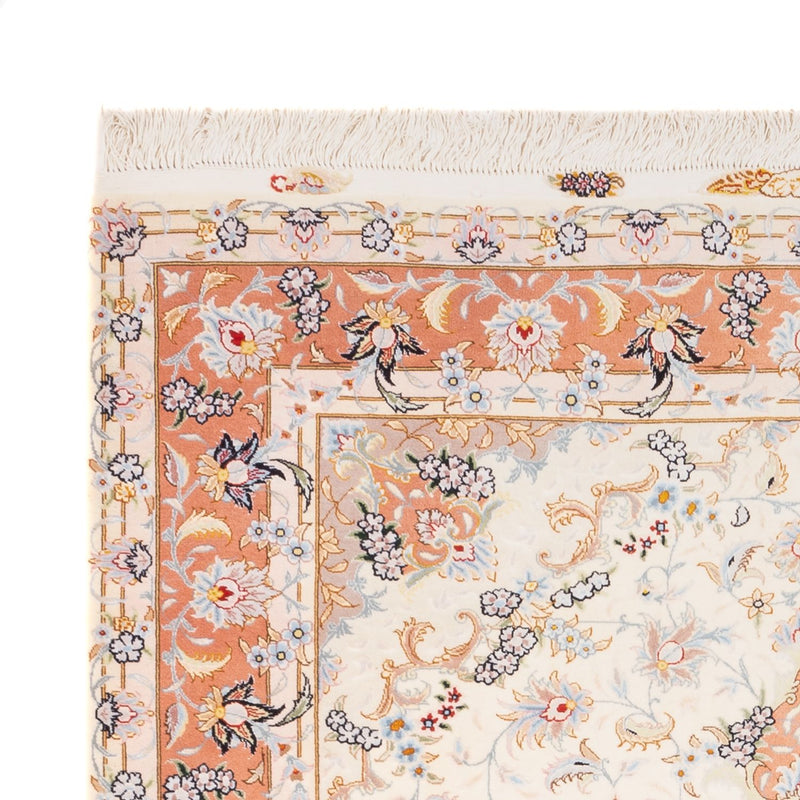 Tapis persan - Tabriz - Royal - 210 x 150 cm - beige