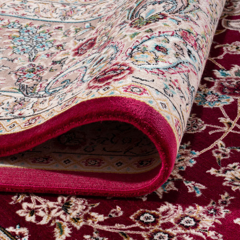 Tapis en soie - Ghom soie - Premium - 227 x 145 cm - rouge