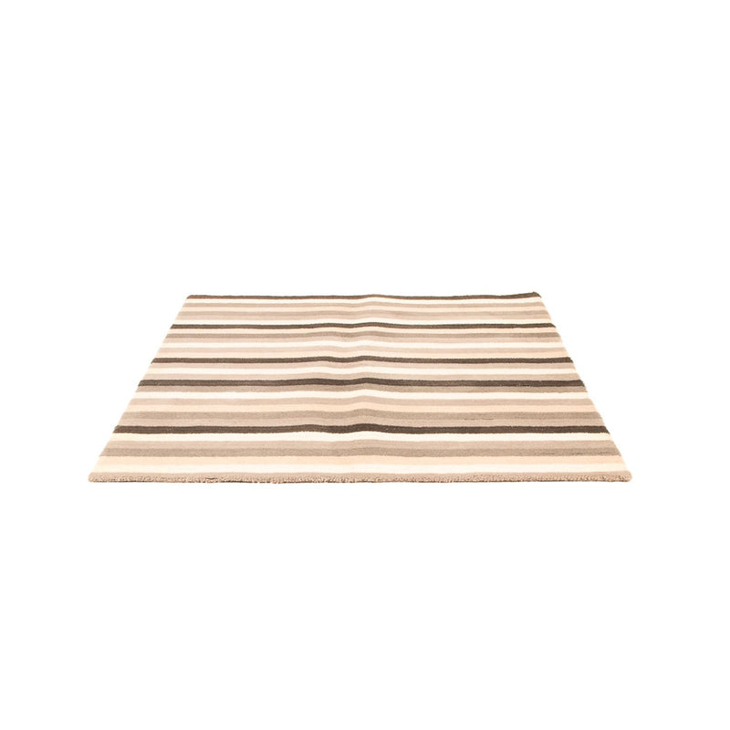 Tapis en laine carré  - 150 x 140 cm - multicolore