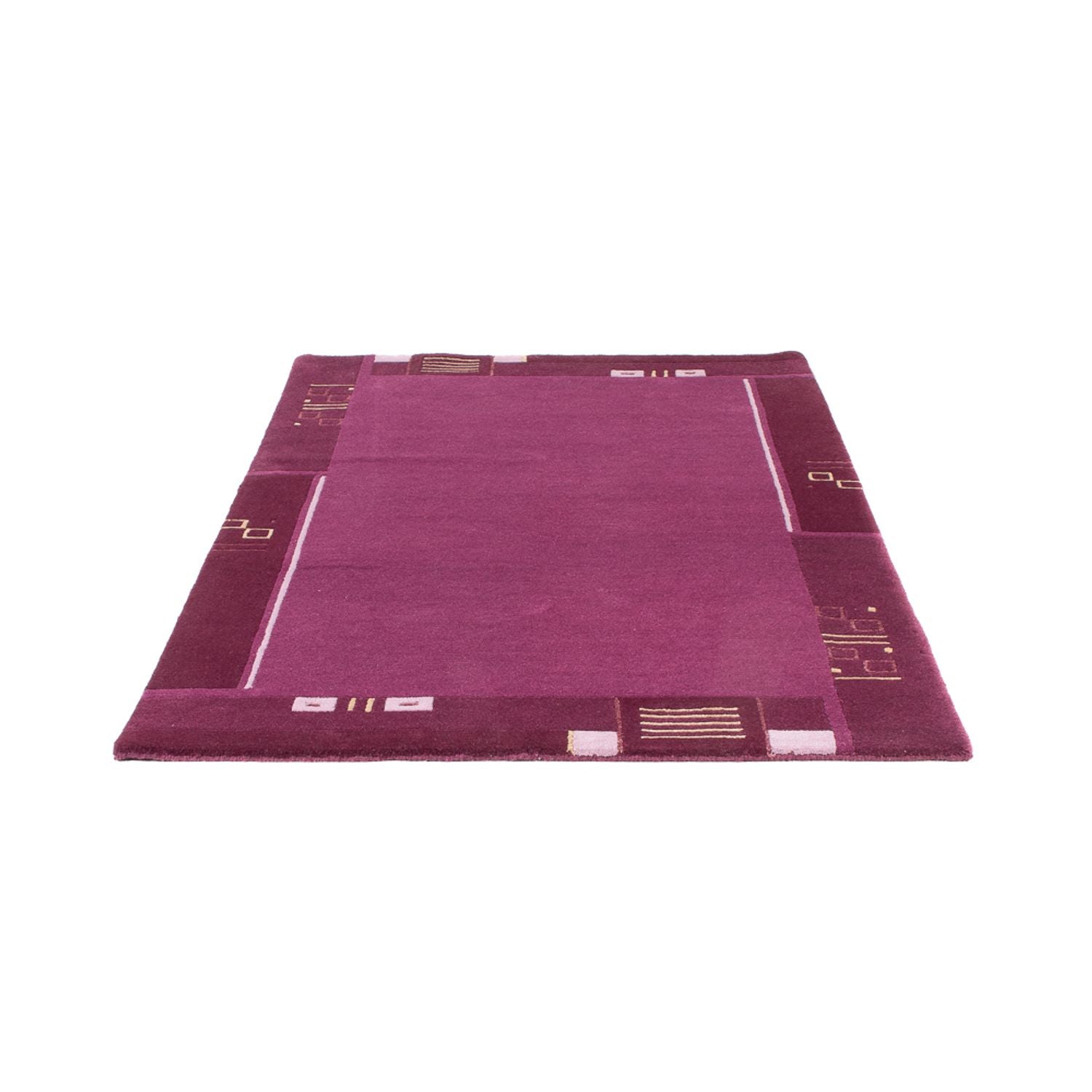 Tapis Népalais - 180 x 120 cm - violet