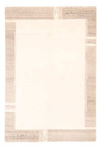 Tapis Népalais - 200 x 142 cm - blanc