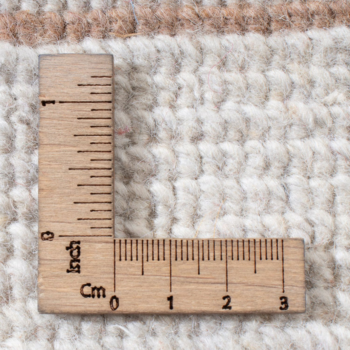 Tapis Népalais - 180 x 120 cm - beige clair