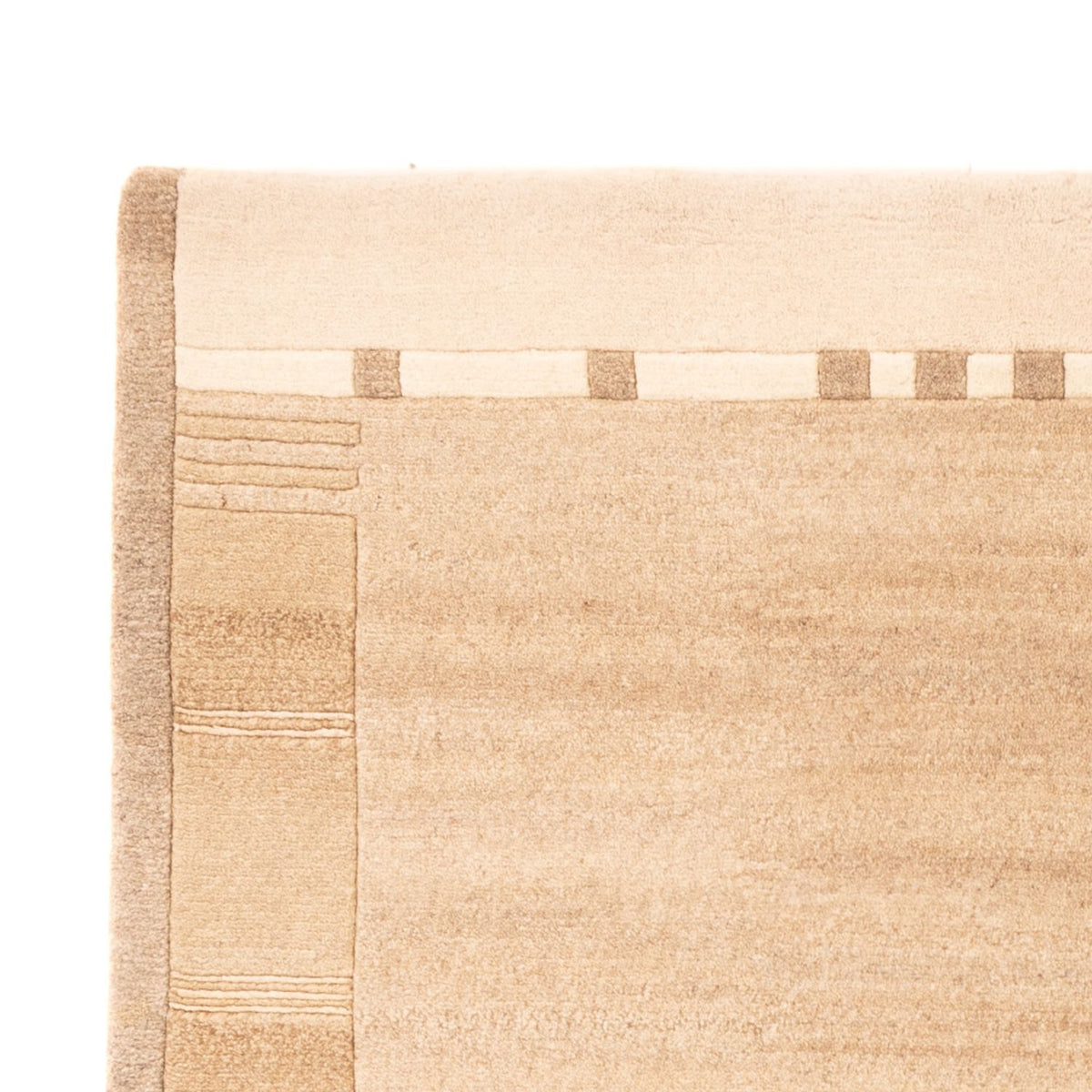 Tapis Népalais - 200 x 142 cm - beige