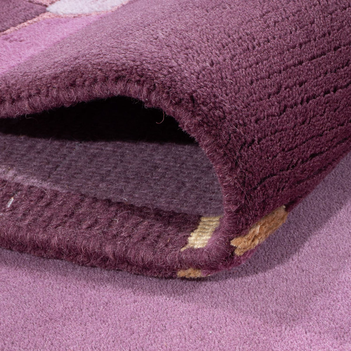 Tapis Népalais - 180 x 120 cm - fuchsia