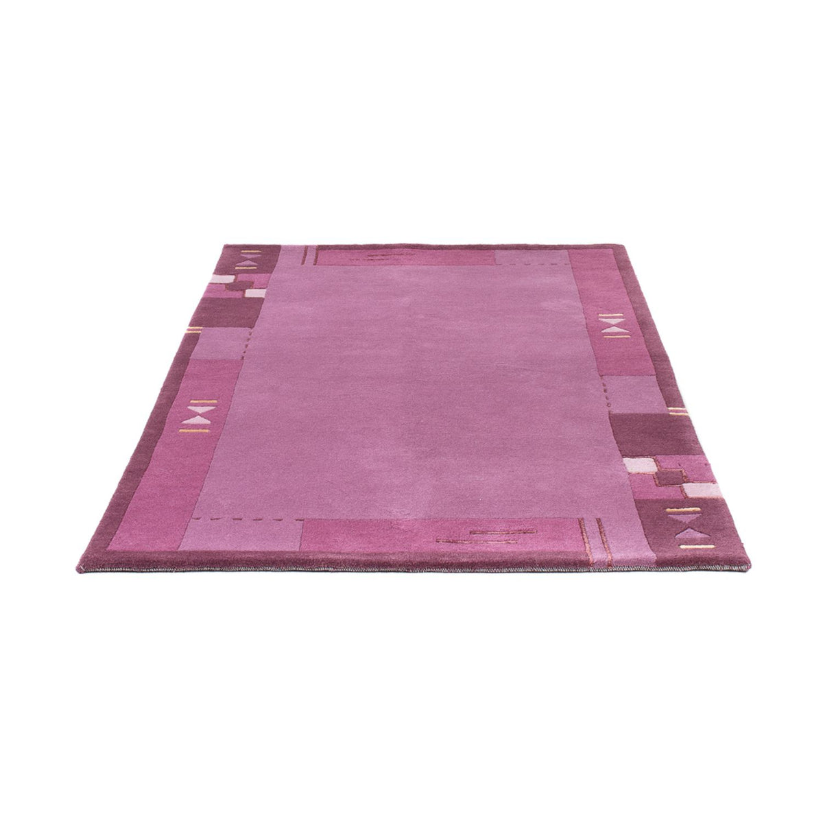 Tapis Népalais - 180 x 120 cm - fuchsia