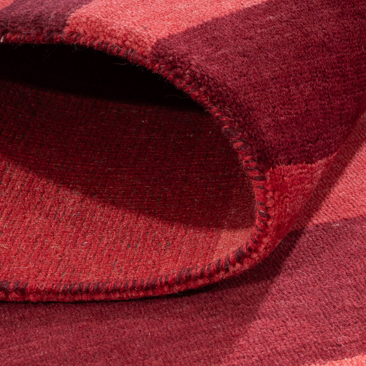 Tapis Gabbeh - Loribaft Softy - 185 x 120 cm - rouge