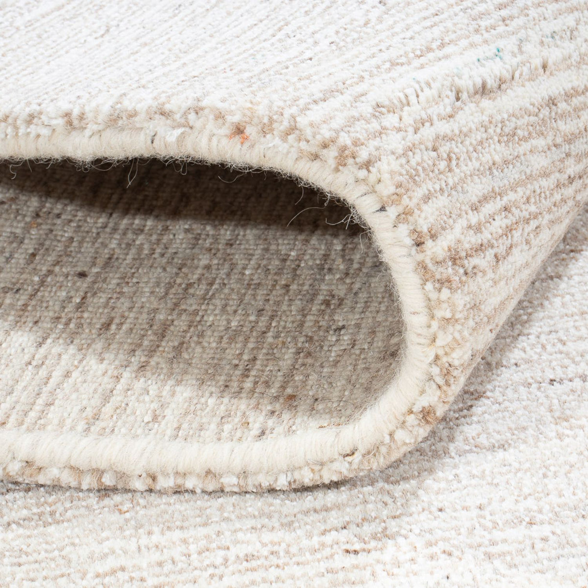 Tapis Gabbeh - Loribaft Softy - 172 x 126 cm - beige