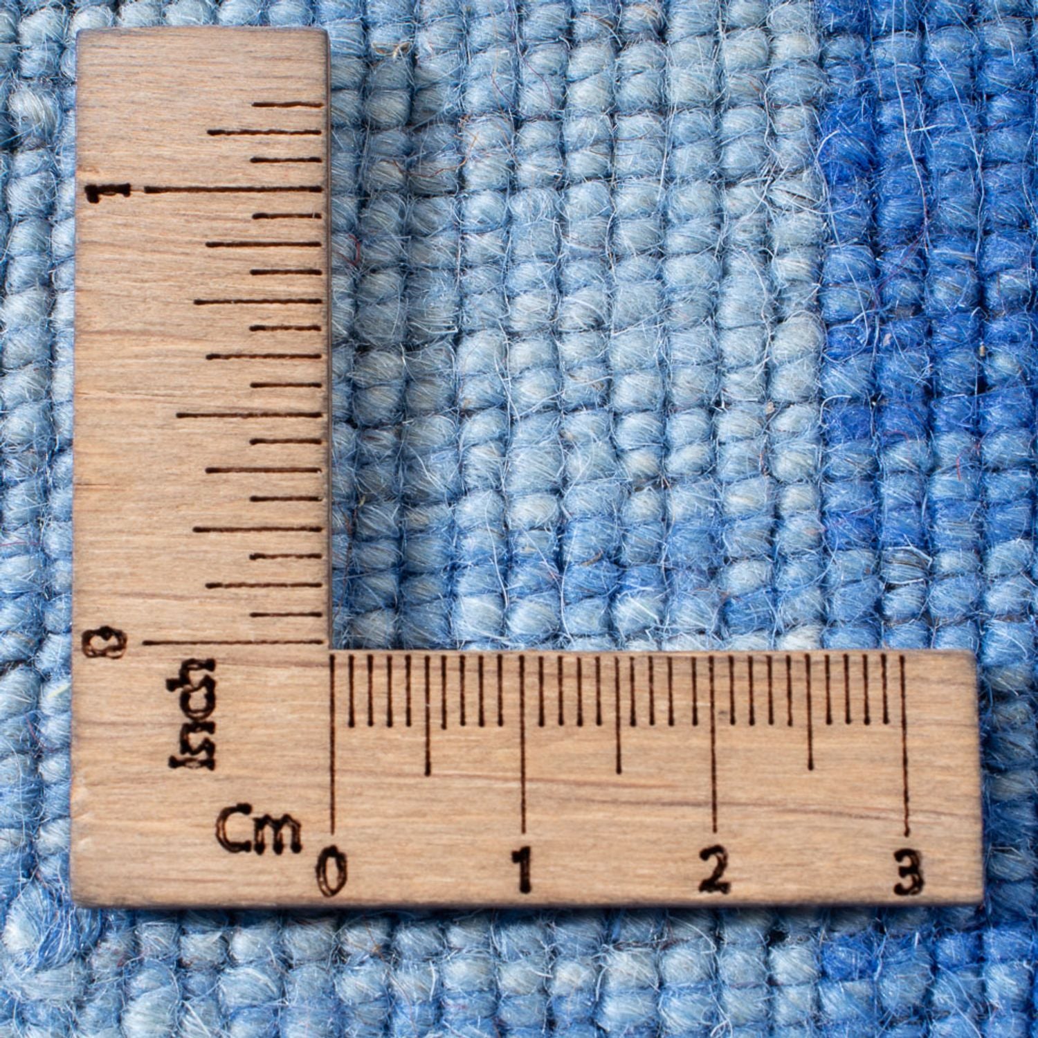 Tapis Gabbeh - Loribaft Softy - 185 x 123 cm - bleu