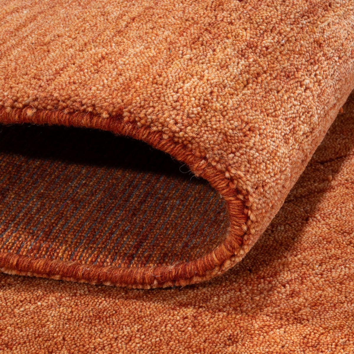 Tapis Gabbeh - Loribaft Softy - 178 x 118 cm - terracotta