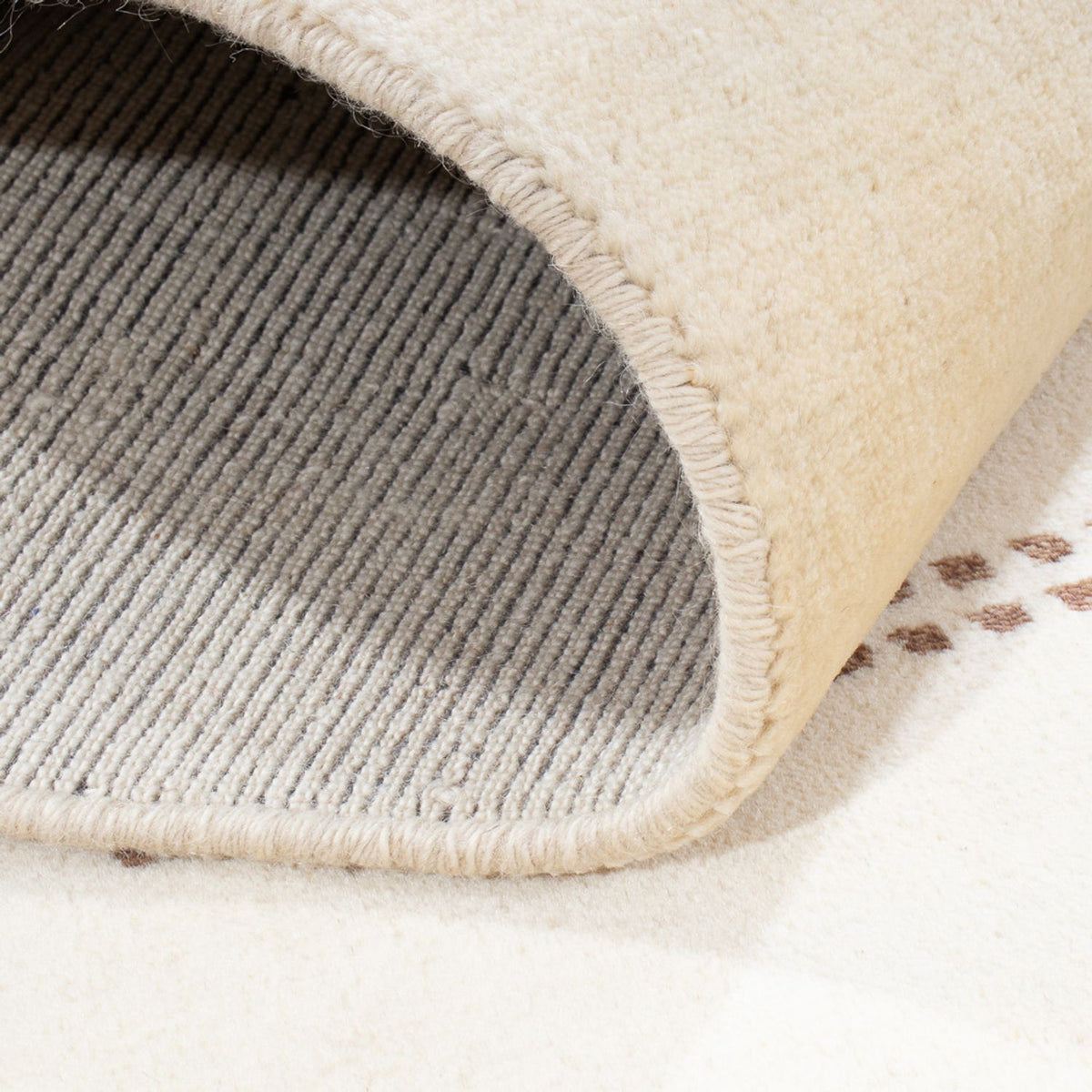 Tapis Gabbeh - Loribaft Softy - 174 x 120 cm - beige