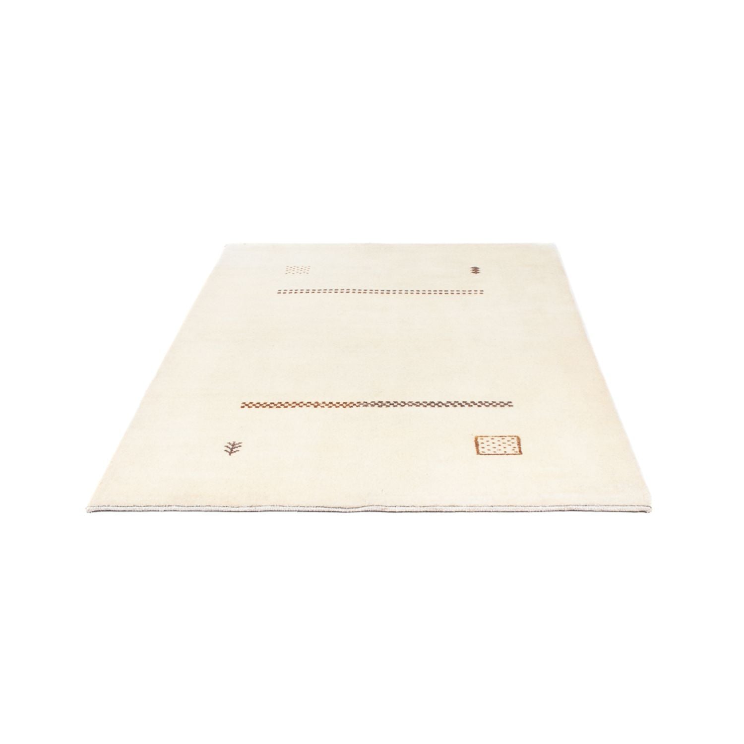 Tapis Gabbeh - Loribaft Softy - 174 x 120 cm - beige