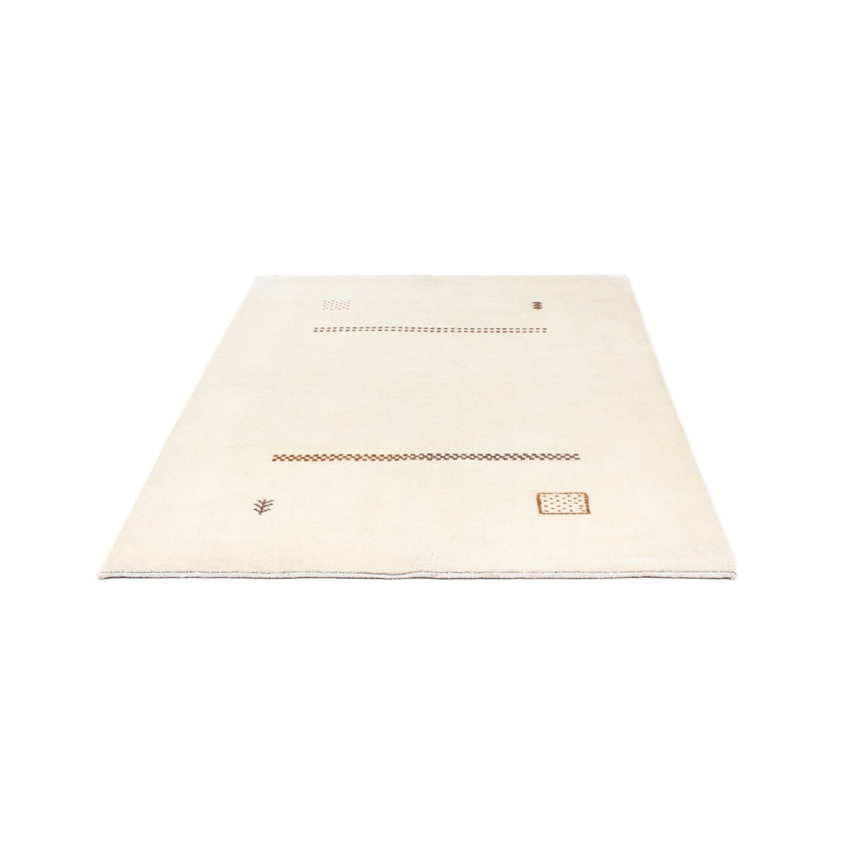 Tapis Gabbeh - Loribaft Softy - 174 x 120 cm - beige