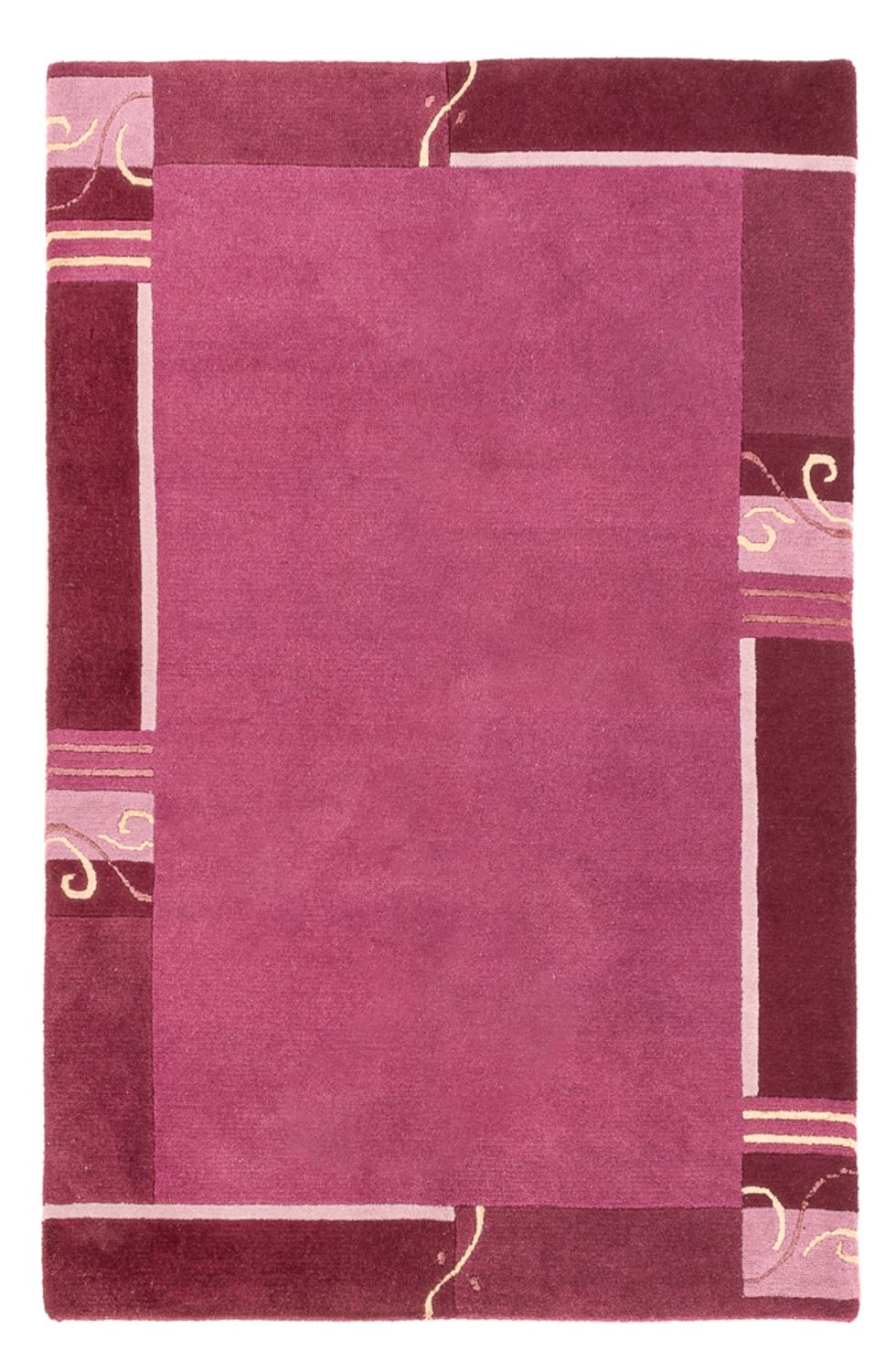 Tapis Népalais - 176 x 120 cm - fuchsia