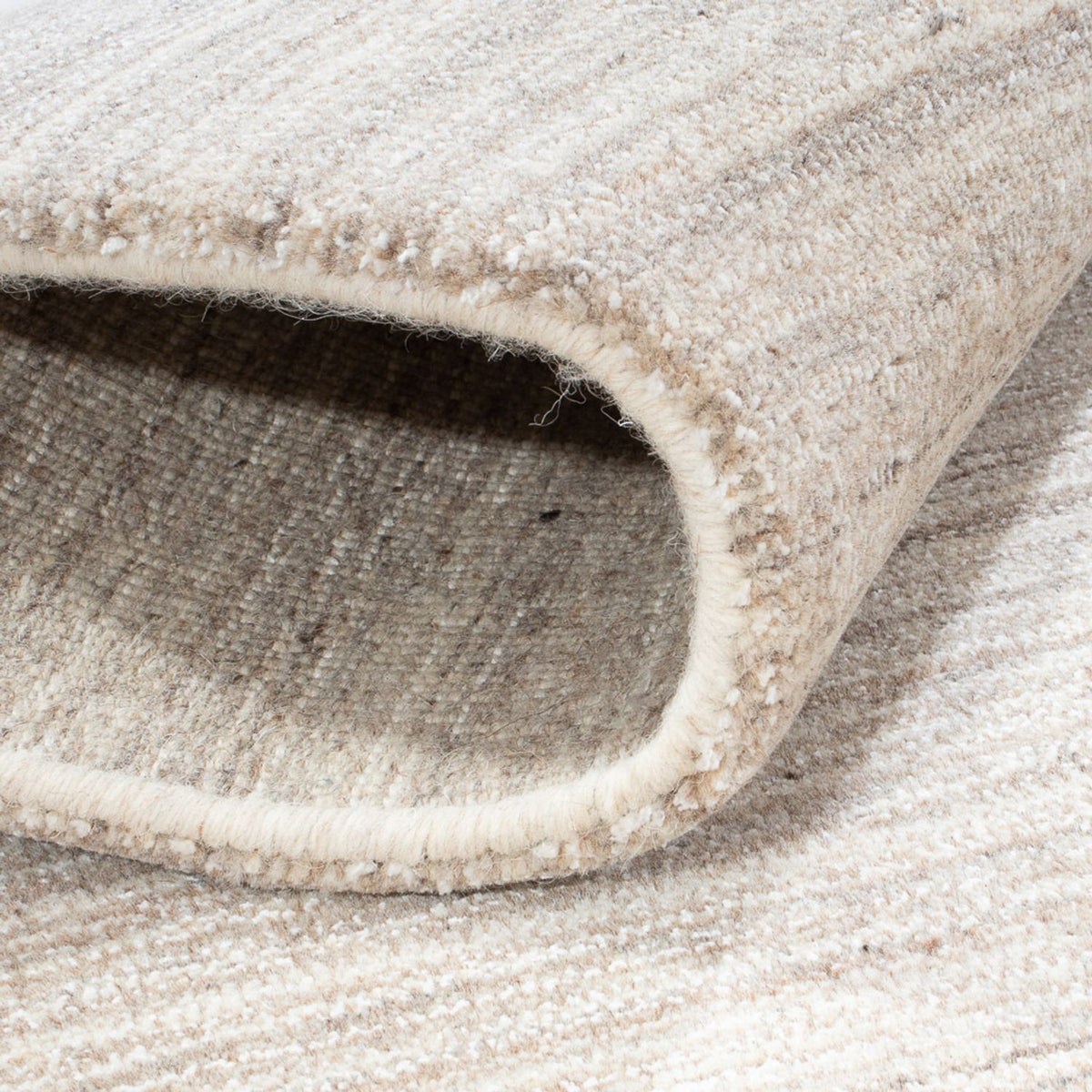 Tapis Gabbeh - Loribaft Softy - 165 x 125 cm - beige