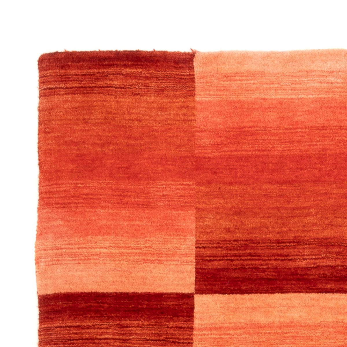 Tapis Gabbeh - Loribaft Softy - 189 x 120 cm - rouge