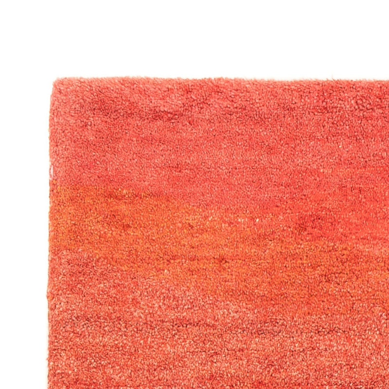 Tapis de couloir Tapis Gabbeh - Indus - 240 x 80 cm - rouge