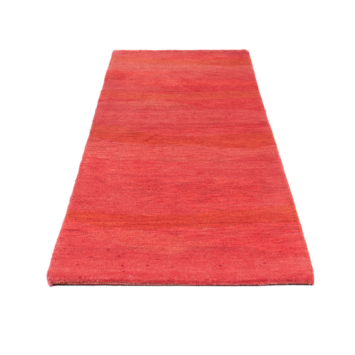 Tapis de couloir Tapis Gabbeh - Indus - 240 x 80 cm - rouge