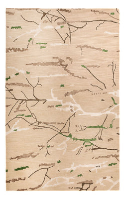 Tapis design - 242 x 152 cm - beige