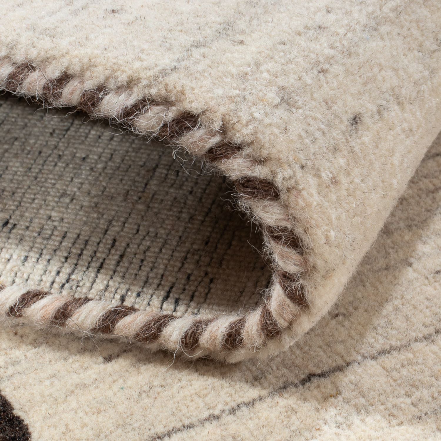Tapis Gabbeh - Indus - 192 x 137 cm - multicolore